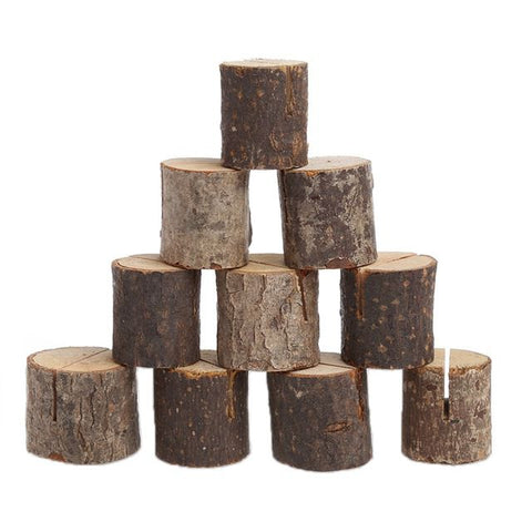 Image of Wooden Card Holder (Set of 10 Pcs)