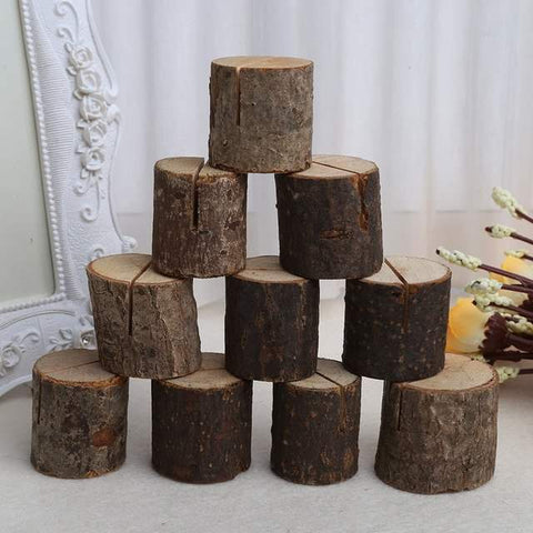 Image of Wooden Card Holder (Set of 10 Pcs)