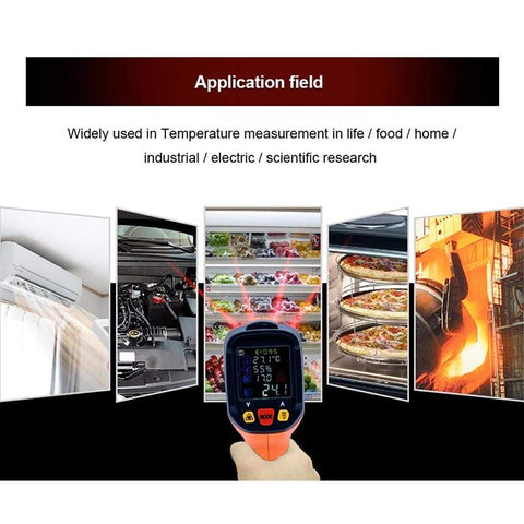 Image of Laser Thermometer Use