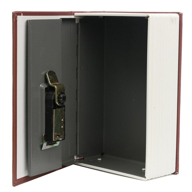 Book Safe with Combination Lock