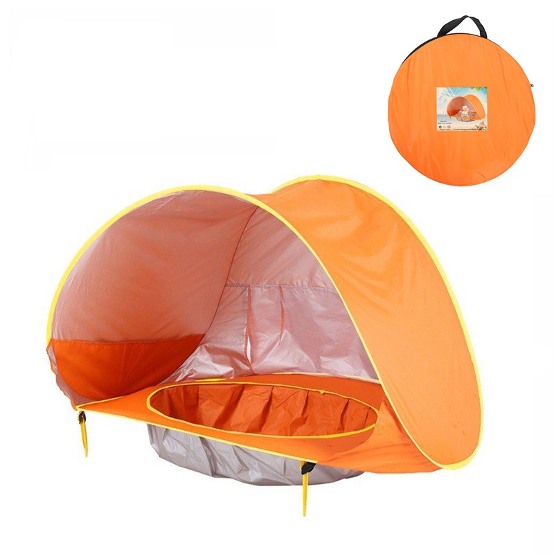 Baby Beach Tent Orange