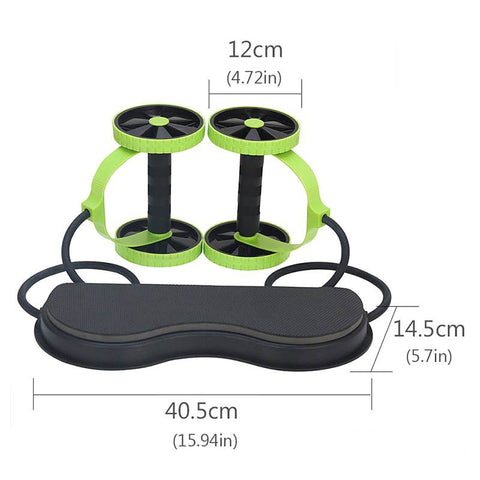 Image of ab roller machine size
