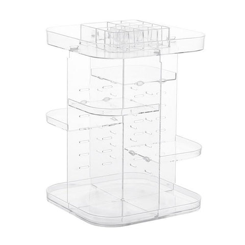 Image of clear makeup organizer