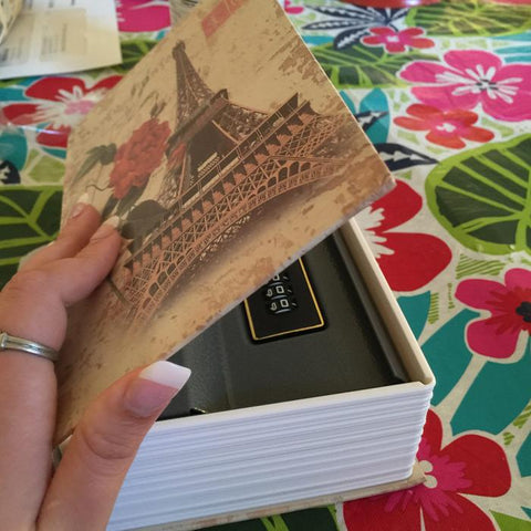 Image of Book Safe with Combination Lock