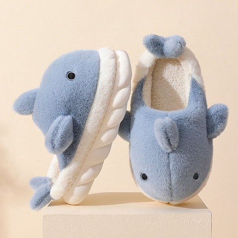 Image of Soft Shark Slippers