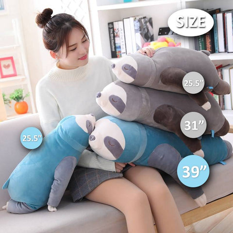 Image of giant sloth stuffed animal sizes