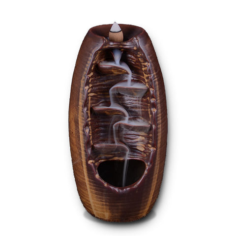 Image of brown incense holder