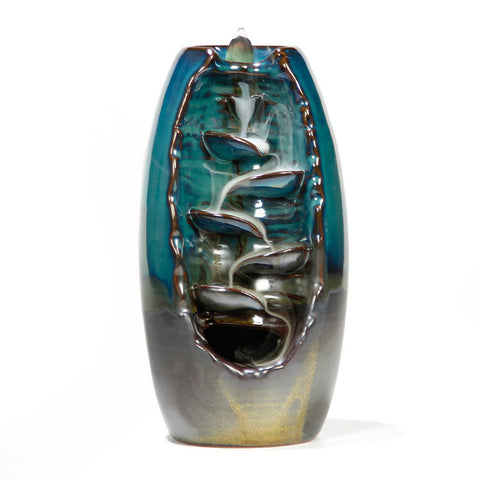 Image of blue incense holder