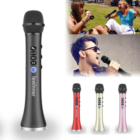Image of karaoke microphone