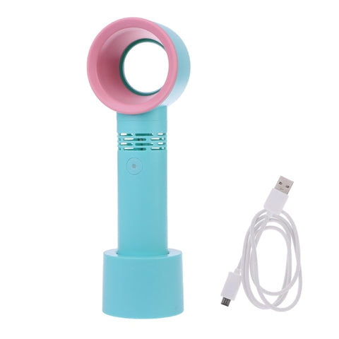 Image of blue portable fan