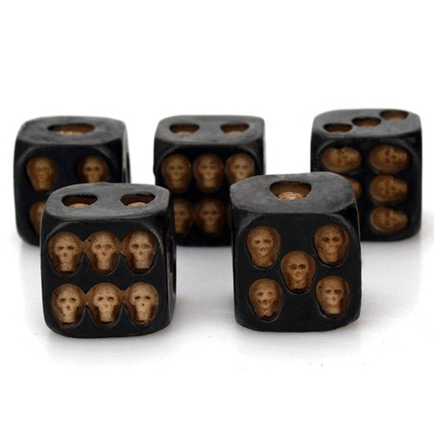 Image of skull dice