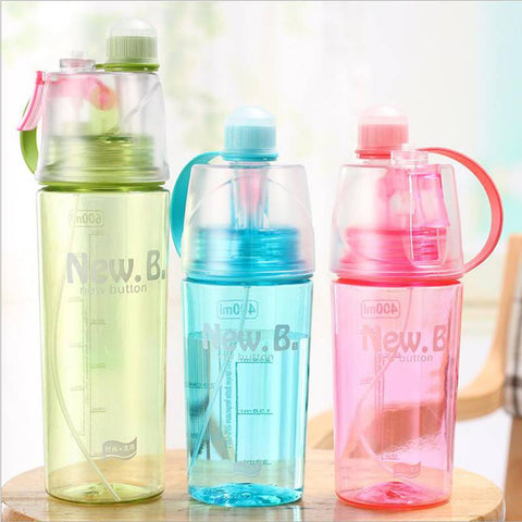 Image of spray water bottles