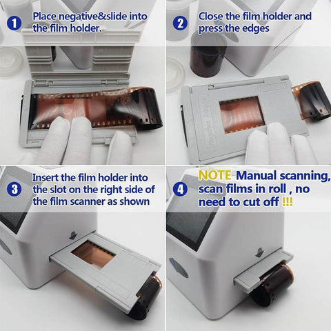 Image of transfer slides to digital