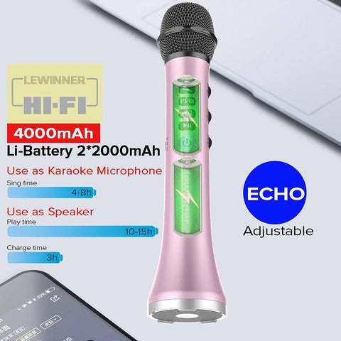 Image of wireless karaoke mic