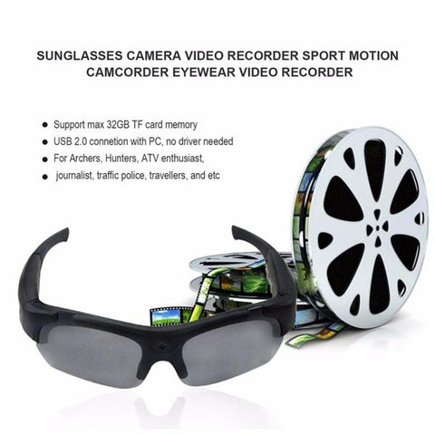 1080P HD Camera Sunglasses