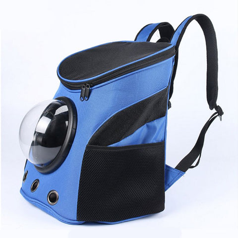 Image of Cat Backpack Blue