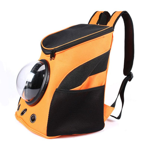 Image of Cat Backpack Orange