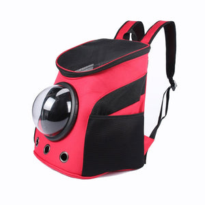Cat Backpack Red