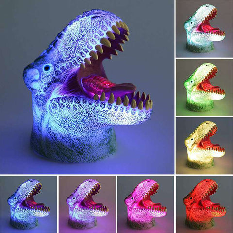Image of dinosaur lamp