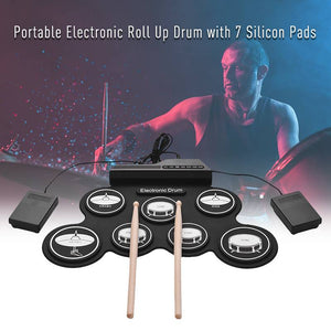 Portable Electronic Drum Set