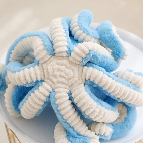 Image of blue octopus stuffed animal