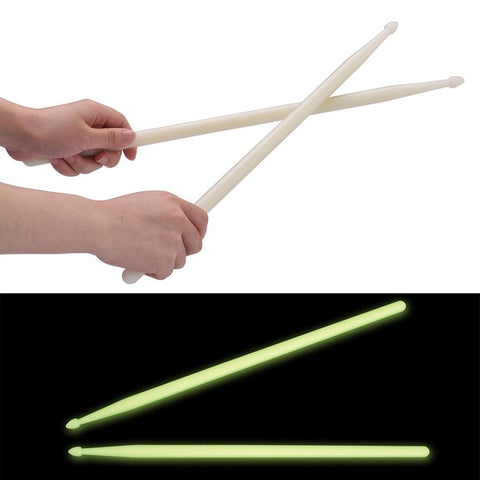 Image of glowing drumsticks